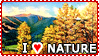 I love Nature Stamp